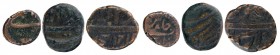 Copper Coins of Muhammad Ali of Arcot.
