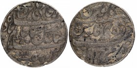 Silver One Rupee coin of Farrukhabad Mint of Bengal Presidency .