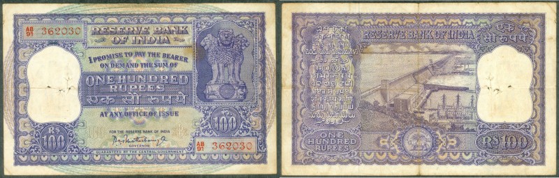 Republic INDIA Note (1947 to till Date)
100 Rupees
Republic India, 1960, 100 R...