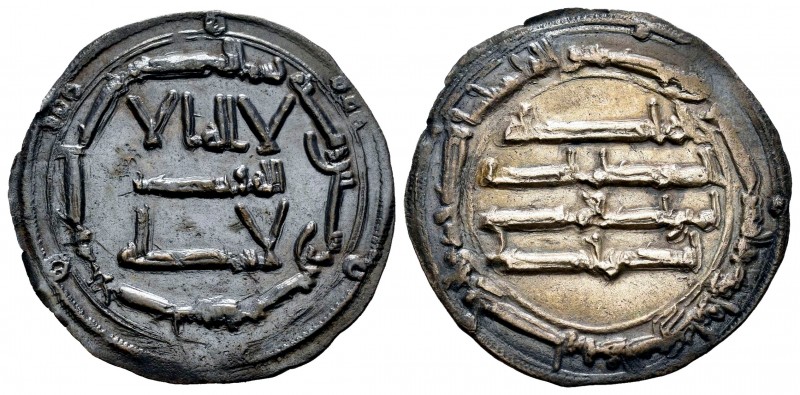 Emirate. Abderrahman I. Dirham. 167 H. Al Andalus. (V-65). Ag. 2,70 g. XF. Est.....
