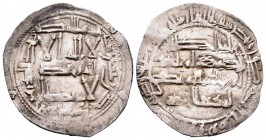 Emirate. Abderrahman II. Dirham. 221 H. Al Andalus. (Vives-159). Ag. 2,46 g. VF. Est...40,00.
