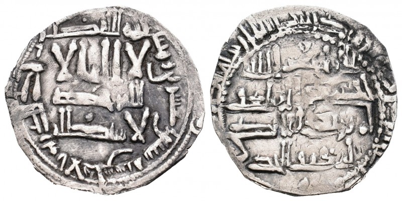 Emirate. Abderrahman II. Dirham. 227 H (841). Al Andalus. (Vives-181). Ag. 2,24 ...