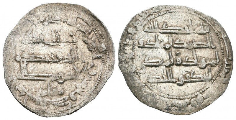 Emirate. Muhamad I. Dirham. 241 H. Ag. 2,49 g. VF. Est...30,00.