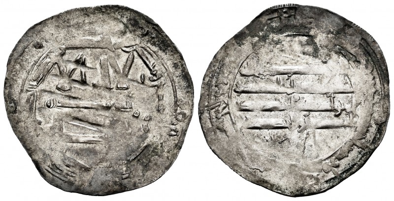 Emirate. Muhamad I. Dirham. 251 H. Al Andalus. (V-no cita). Ag. 2,74 g. Primera ...