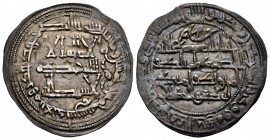 Emirate. Muhamad I. Dirham. 255 H. Al Andalus. (V-271). Ag. 2,60 g. Magnífico ejemplar. Escasa. AU. Est...200,00.