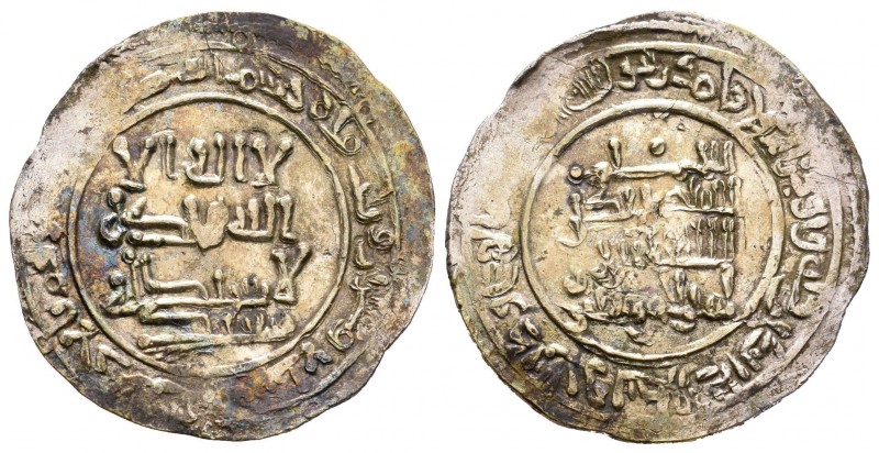 Caliphate. Abderrahman III. Dirham. 327 H (938). Al Andalus. (Vives-388). Ag. 2,...