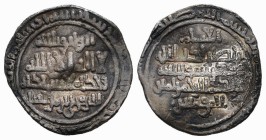Caliphate. Abderrahman III. Dirham. circa 340 H. North of Africa. (V-no cita). Ag. 1,32 g. Dirhem fraccional a nombre de Abderrahman III por Al-Buri i...