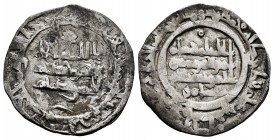Caliphate. Hisham II. Dirham. 385 H. Al Andalus. (V-520). Ag. 3,54 g. VF. Est...25,00.