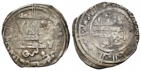 Caliphate. Hisham II. Dirham. 377 H. Medina Fez. (V-599). Ag. 3,67 g. Amir. Muy rara. Almost VF. Est...250,00.