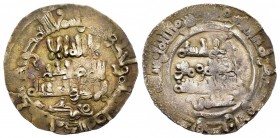 Caliphate. Hisham II. Dirham. 391 H. Medina Fez. (V-627). Ag. 2,60 g. Con "wa" detrás de "sanata". Rara. Almost VF. Est...125,00.