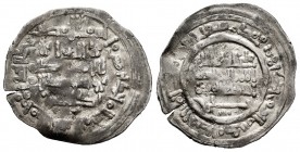 Hammudids. Al Qasim. Dirham. 411 H. Medina Sabta. (V-no cita). Ag. 2,95 g. Vives solo da para este tipo el año 410H. Muy rara. Choice VF. Est...300,00...