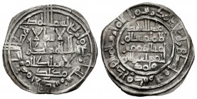 Caliphate. Mudrik. Dirham. 404 H. Al Andalus. (V-798). Ag. 2,06 g. A nombre de Sulayman. Rara. Choice VF. Est...150,00.