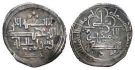 Almoravids. Alí Ben Yusuf. Quirate. 507 H. Córdoba. (V-1672). Ag. 0,85 g. Muy rara. VF. Est...150,00.