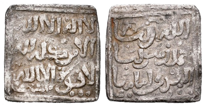 Almohads. Dirham. (Vives-2107). (Hazard-1096). Ag. 1,54 g. VF. Est...35,00.