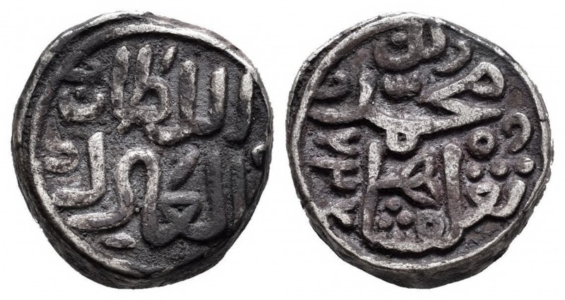 India. Madura Sultanate. Mohammed III ibn Tughluq. 1/3 tankah. 727 H (1326). (Mi...