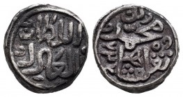 India. Madura Sultanate. Mohammed III ibn Tughluq. 1/3 tankah. 727 H (1326). (Mitchiner-2808). 3,63 g. VF. Est...25,00.