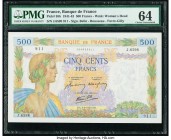France Banque de France 500 Francs 3.9.1942 Pick 95b PMG Choice Uncirculated 64. 

HID09801242017

© 2020 Heritage Auctions | All Rights Reserved
