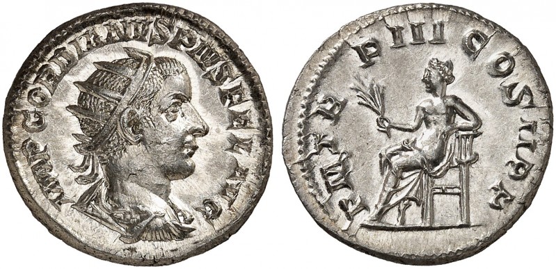 RÖMISCHE MÜNZEN. RÖMISCHE KAISERZEIT. Gordianus III. , 238 - 244. 
Antoninian. ...