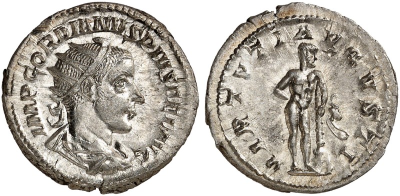 RÖMISCHE MÜNZEN. RÖMISCHE KAISERZEIT. Gordianus III. , 238 - 244. 
Antoninian. ...