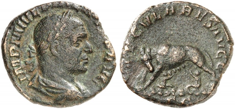RÖMISCHE MÜNZEN. RÖMISCHE KAISERZEIT. Philippus I. Arabs, 244 - 249. 
Antoninia...
