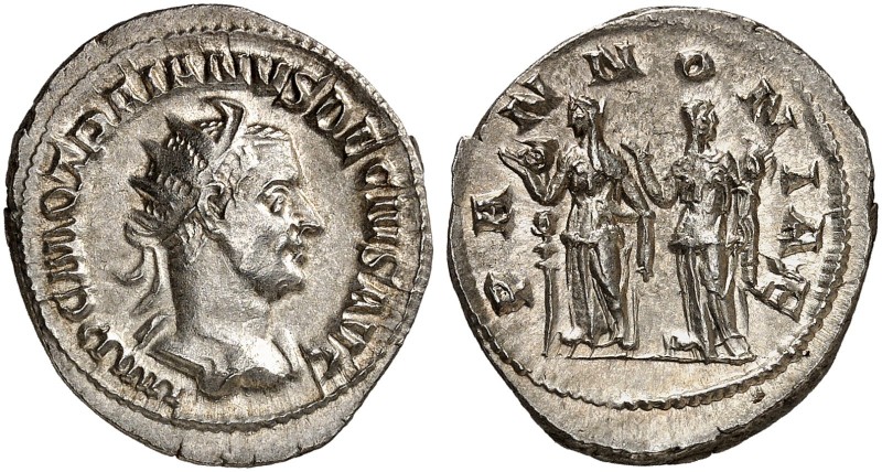 RÖMISCHE MÜNZEN. RÖMISCHE KAISERZEIT. Traianus Decius, 249 - 251. 
Antoninian. ...