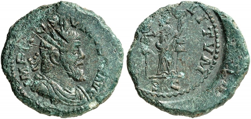 RÖMISCHE MÜNZEN. RÖMISCHE KAISERZEIT. Postumus, 260 - 269. 
Sesterz, Köln. Brus...