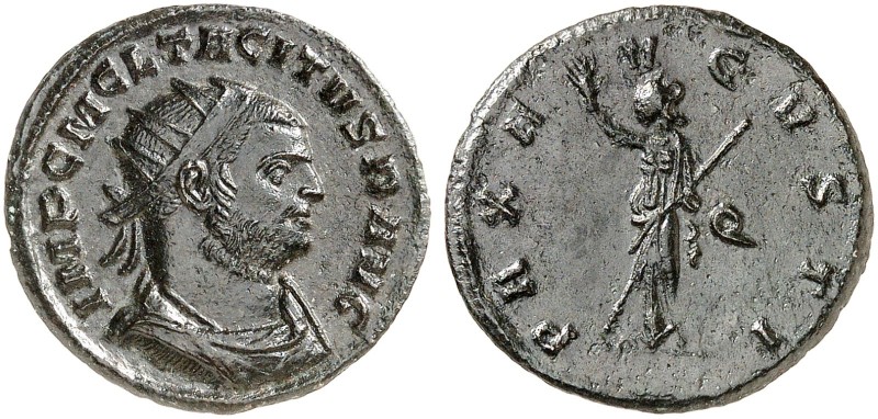 RÖMISCHE MÜNZEN. RÖMISCHE KAISERZEIT. Tacitus, 275 - 276. 
Antoninian, Ticinum ...