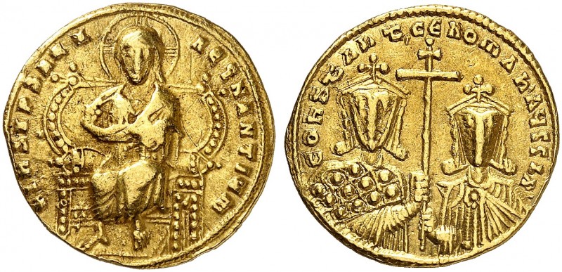 BYZANTINISCHE MÜNZEN. Constantinus VII., 913 - 959, und Romanos I., 920 - 944. ...