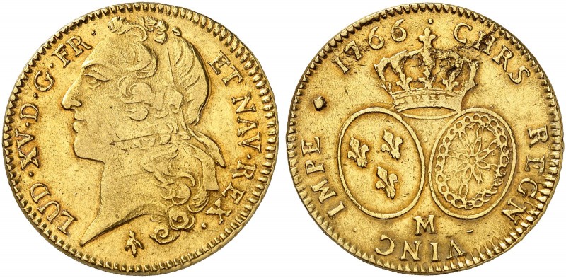 EUROPA. FRANKREICH. - Königreich. Louis XV., 1715-1774. 
Doppelter Louis d'or a...