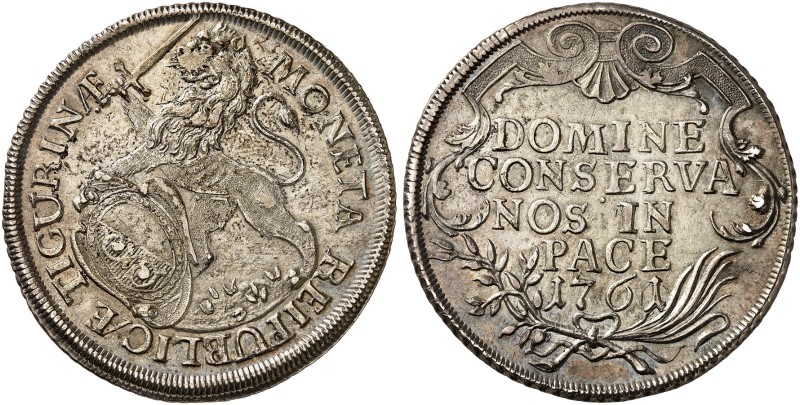 EUROPA. - ZÜRICH. - Stadt. 
Taler 1761.
Dav. 1789, D. T. 421l, HMZ 2-1164 yy s...