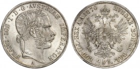 Franz Joseph I., 1848-1916. 
Ein zweites Exemplar.
winz. Kr., f. St
