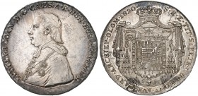 OLMÜTZ. - Bistum. Rudolph Johann, Erzherzog von Österreich, 1819-1830. 
Taler 1820, Wien.
Dav. 41, L.-M. 538 vz / f. St