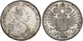 PAAR. - Fürstentum. Johann Wenzel, 1741-1792. 
Taler 1771, Wien.
Dav. 1193, Holzmair 65 f. Kr., vz / St