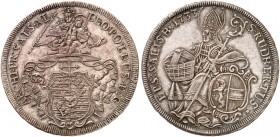 SALZBURG. - Erzbistum. Leopold Anton Eleutherius von Firmian, 1727-1744. 
Taler 1733.
Dav. 1241, Pr. 2143, Zöttl 2586 vz