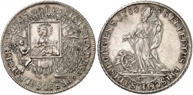 SALZBURG. - Erzbistum. Sigismund III., Graf von Schrattenbach, 1753-1771. 
Taler 1758.
Dav. 1250, Pr. 2277, Zöttl 2972 ss