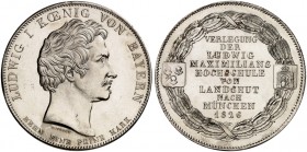 BAYERN. Ludwig I., 1825-1848. 
Ein zweites Exemplar.
f. St