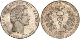 BAYERN. Ludwig I., 1825-1848. 
Ein zweites Exemplar.
schöne Patina, St