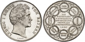 BAYERN. Ludwig I., 1825-1848. 
Ein zweites Exemplar.
f. St