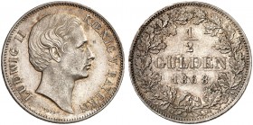 BAYERN. Ludwig II., 1864-1886. 
Ein zweites Exemplar.
vz - St