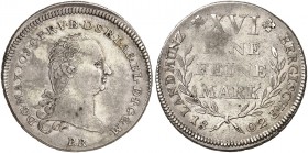 BERG. Maximilian Joseph, Kurfürst von Bayern, 1799-1806. 
Taler 1802.
Thun 108, AKS 1, J. 163 ss