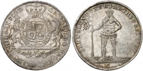 BRAUNSCHWEIG - CALENBERG - HANNOVER. Georg I., 1714-1727. 
Taler 1720, Zellerfeld.
Dav. 2076, Welter 2236 min. Prägeschwäche, ss+