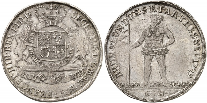 BRAUNSCHWEIG - CALENBERG - HANNOVER. Georg I., 1714-1727. 
Taler 1725, Zellerfe...