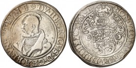 BRAUNSCHWEIG - WOLFENBÜTTEL. Heinrich, "der Jüngere", 1514-1568. 
Taler 1539, Riechenberg.
Dav. 9041, Welter 392 Rdf., f. ss
