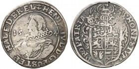 BRAUNSCHWEIG - WOLFENBÜTTEL. Heinrich Julius, 1589-1613. 
1/4 Taler 1594, Goslar.
Welter 659 Sfr., Kr., f. ss