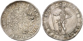BRAUNSCHWEIG - WOLFENBÜTTEL. Heinrich Julius, 1589-1613. 
Taler 1600, Zellerfeld.
Dav. 6285, Welter 645 B ss