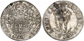 BRAUNSCHWEIG - WOLFENBÜTTEL. Friedrich Ulrich, 1613-1634. 
Taler 1624, Goslar oder Zellerfeld.
Dav. 6303, Welter 1057 A f. vz