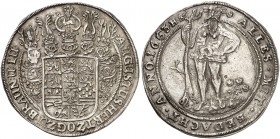 BRAUNSCHWEIG - WOLFENBÜTTEL. August, "der Jüngere", 1635-1666. 
Ein zweites Exemplar.
f. vz