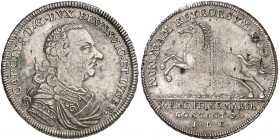 BRAUNSCHWEIG - WOLFENBÜTTEL. Karl I., 1735-1780. 
Konventionstaler 1765, Braunschweig.
Dav. 2151, Welter 2716 ss