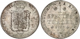 BRAUNSCHWEIG - WOLFENBÜTTEL. Karl Wilhelm Ferdinand, 1780-1806. 
Konventionstaler 1795, Braunschweig.
Dav. 2173, Welter 2903 Feilspur am Rand, ss - ...