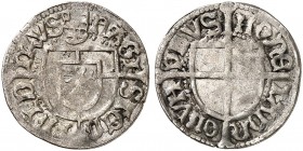 DEUTSCHER ORDEN. Friedrich von Sachsen, 1498-1510. 
Groschen o. J.
Neumann 33, Voßburg 1122. Slg. Mers. 342 ss